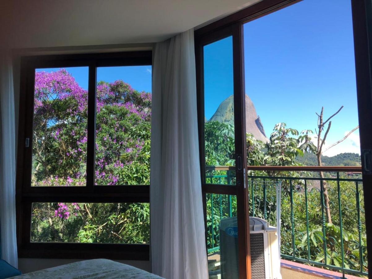 Flat Vista Azul Hotel Pedra Azul  Eksteriør bilde